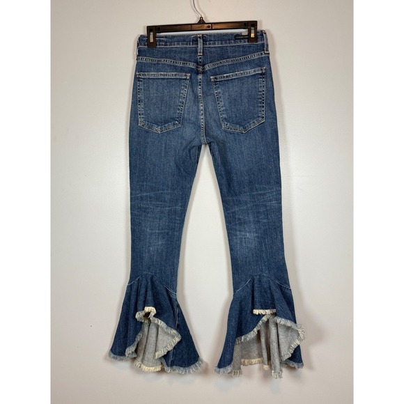 Citizens of Humanity DREW FLOUNCE Mid Rise Ankle Jeans, Size 26 - Picture 4 of 12